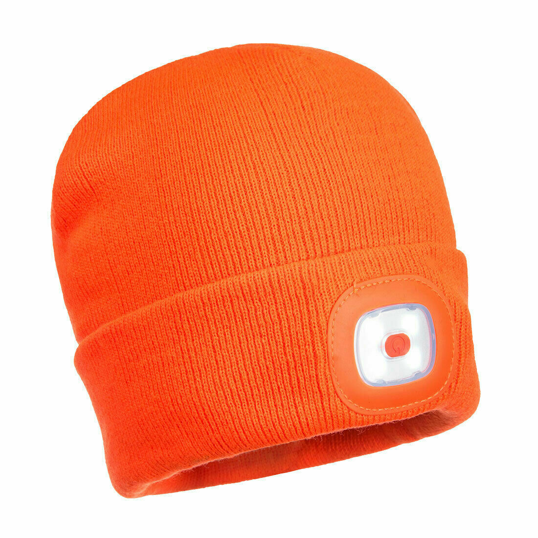 Portwest Mens Beanie Hat LED Head Light USB Rechargeable Warm Work Comfort B029- Bannav S Bannav LLC