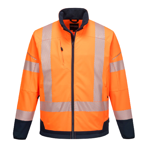 Portwest PW3 Hi-Vis Contrast Softshell (3L) 2 Tone Reflective Work Safety T404- Bannav S Bannav LLC