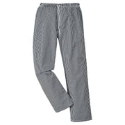 Portwest Mens Bromley Chefs Trousers Cotton Comfortable Drawcord Work Pants C079- Bannav S Bannav LLC