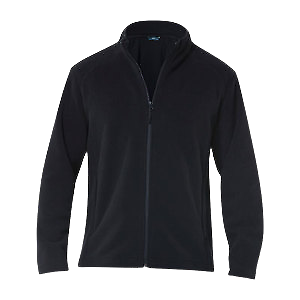 NNT Mens Polar Fleece Zip Jacket Lined Navy Stretch Zip Vest Long Sleeve CATB8S- Bannav S Bannav LLC