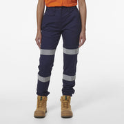 KingGee Womens Stretch Bio Motion Cuff Pant K43009- Bannav S Bannav LLC