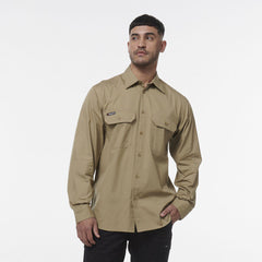 KINGGEE Mens Workcool Lightweight Workshirt Vented Breathable Shirt K14031- Bannav S Bannav LLC