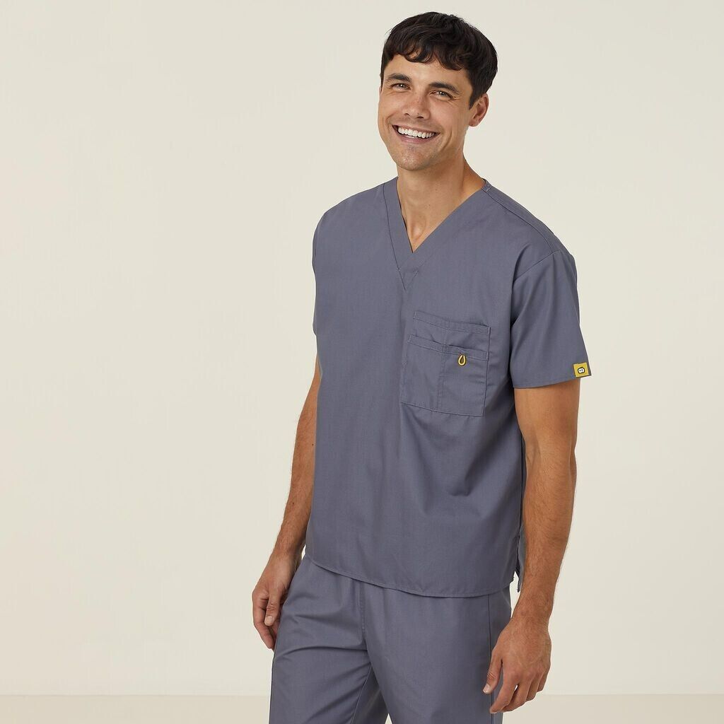 NNT Unisex Wonderwink 4 Pack Origins Pocket V Neck Scrub Top Alpha CATRE4- Bannav S Bannav LLC