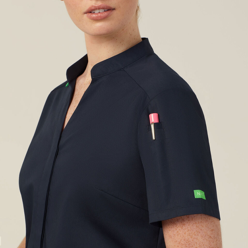 NNT Womens Next-Gen Antibacterial Active Wear Cotton Anderson Scrub Dress CAT697- Bannav S Bannav LLC
