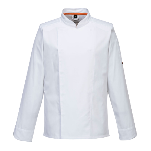 Portwest MeshAir Pro Jacket L/S Lighweight Slim Fit Chef Jacket Comfy C838- Bannav S Bannav LLC