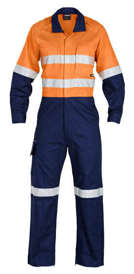 KingGee Mens WorkCool 2 Spliced Overall Work Comfy Safety Cotton Ripstop K51540- Bannav S Bannav LLC