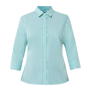 NNT Womens Cotton Blend 3/4 SLV Tuck Skirt Classic Collared Fit Shirt CAT4LD- Bannav S Bannav LLC