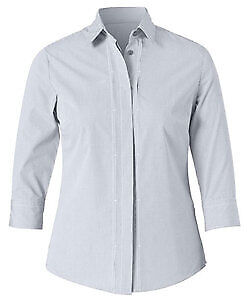 NNT Mens Gingham 3/4 Sleeve Tuck Collared Business Button Shirt CAT4L8- Bannav S Bannav LLC