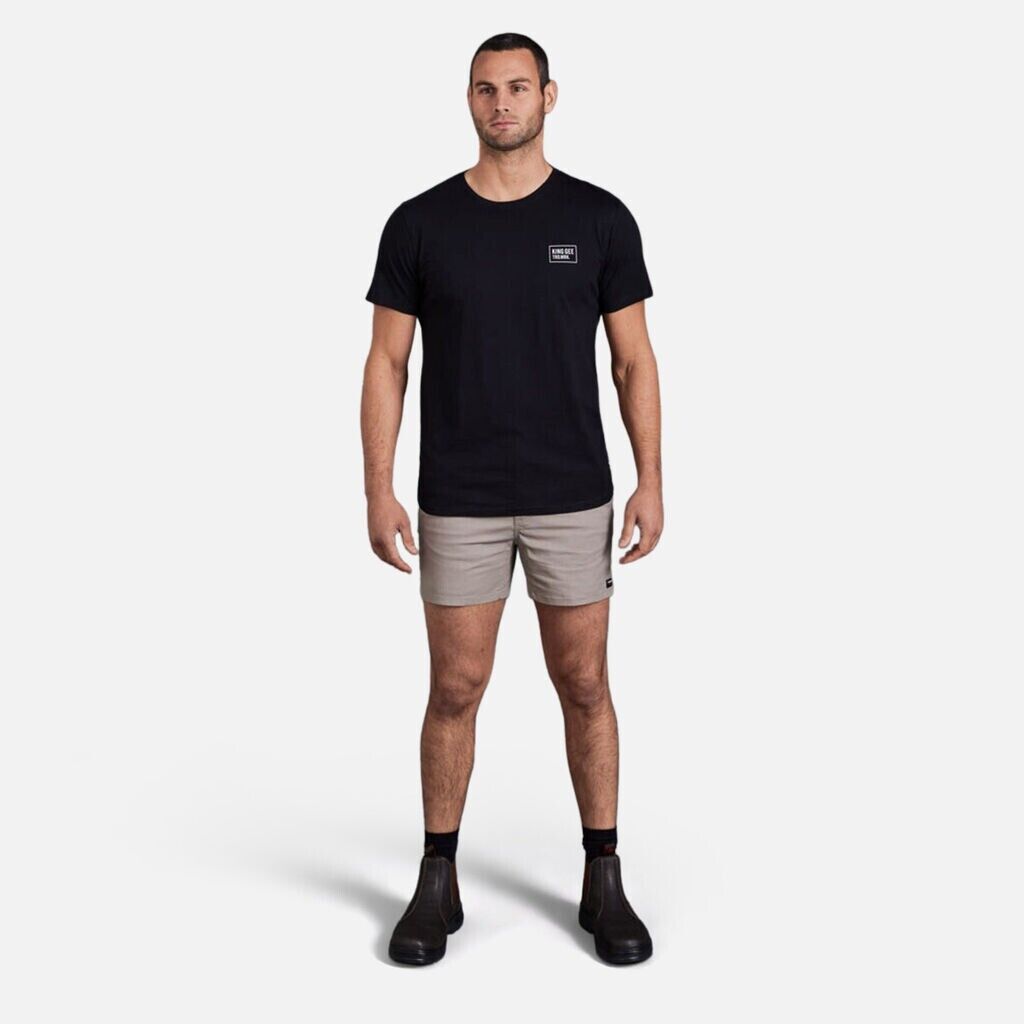KingGee Mens 2 Pack Traders Durable Cargo Comfort Waist Short Shorts K17007- Bannav S Bannav LLC