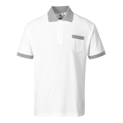 Portwest Painters Pro Polo Poly Cottin Rib Collar Short Sleeve Shirt KS51- Bannav S Bannav LLC