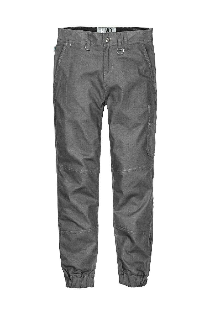 Elwood Women Cuffed Pant Stretch Canvas Elastic Cuff Comfortable Workwear EWD503- Bannav S Bannav LLC