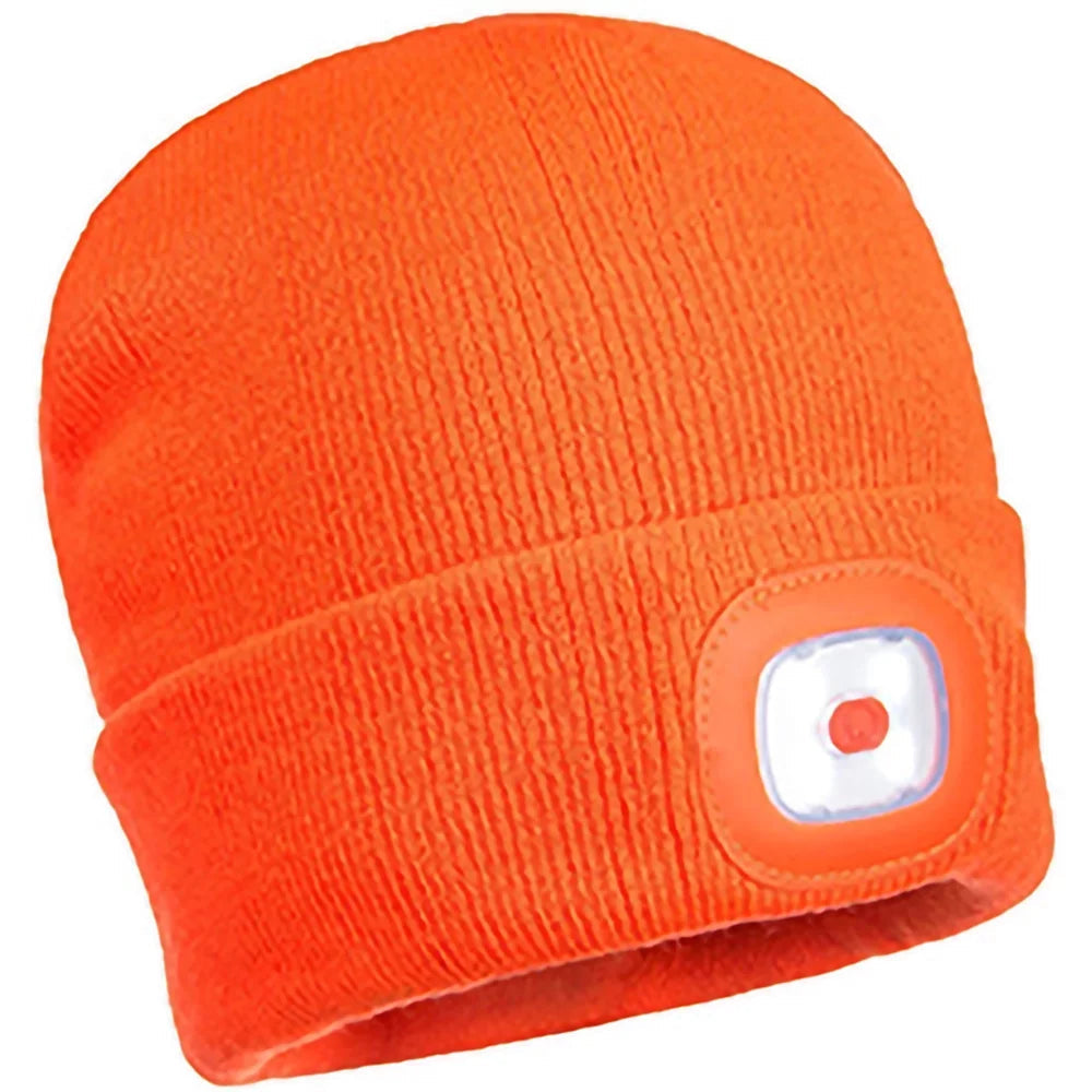 Mens LED Head Light Beanie- Bannav S Bannav LLC
