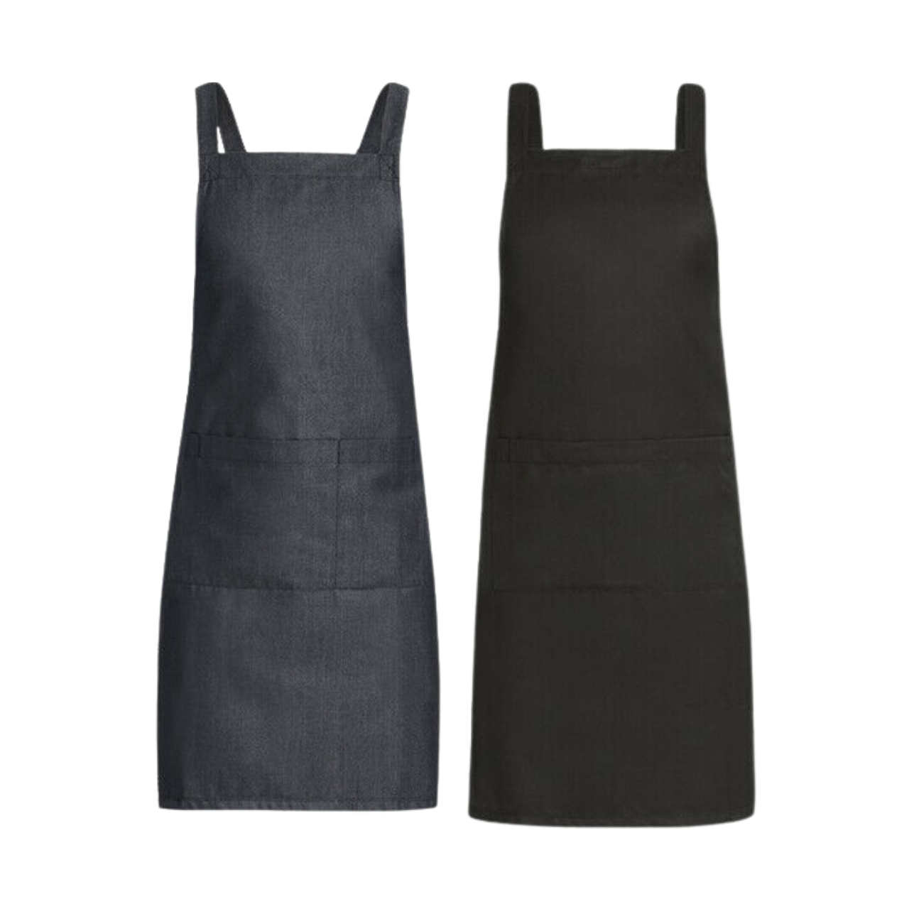 NNT Unisex Chef BIB Cross Back Apron Work Safety Durable Large Pockets CATN33- Bannav S Bannav LLC