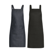 NNT Unisex Chef BIB Cross Back Apron Work Safety Durable Large Pockets CATN33- Bannav S Bannav LLC