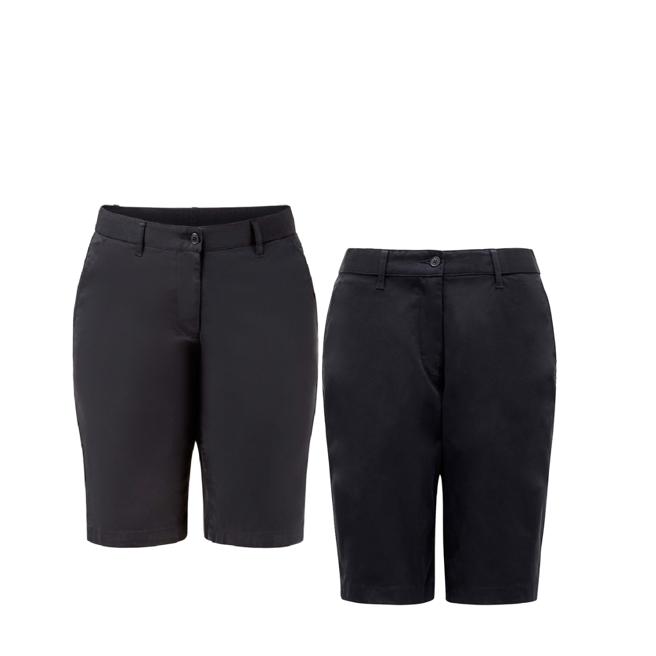 NNT Womens Cargo Chino Short Pants Stretch Waistband Short Tailored Fit CAT3QJ- Bannav S Bannav LLC