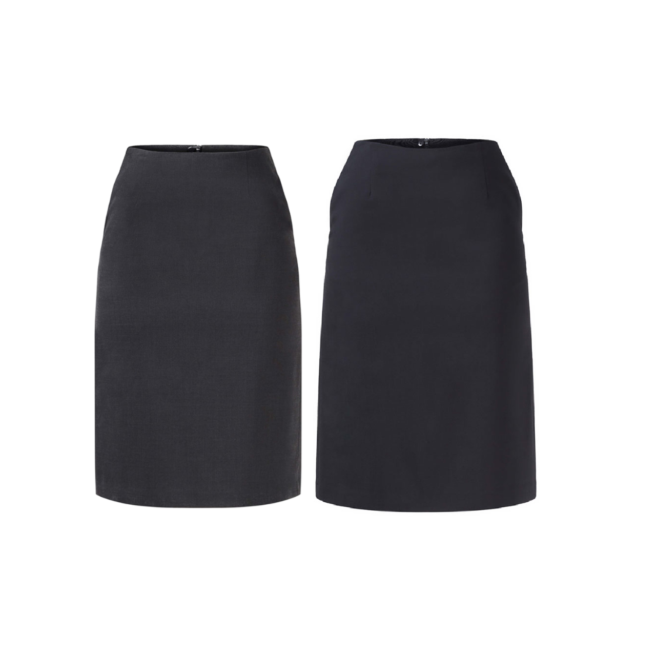 NNT Womens  A-Line Skirt SKIRT Modern A-line silhouette Invisible Zip CAT2P3- Bannav S Bannav LLC