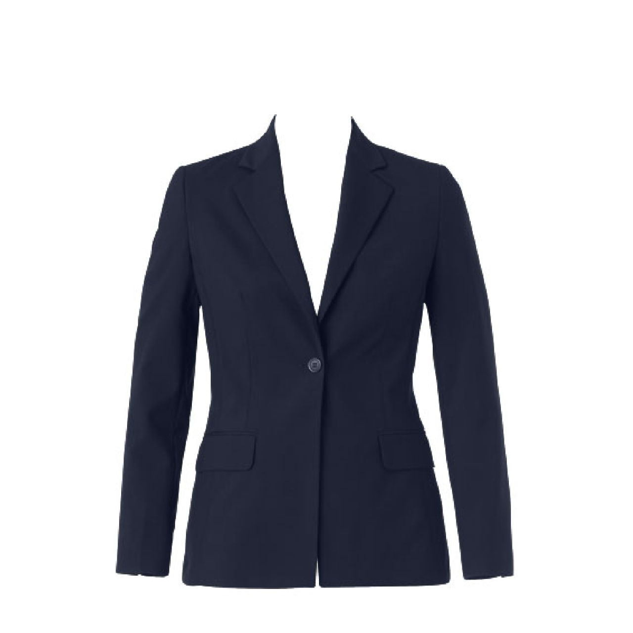 NNT Women Formal Stretch Twill 1 Button Mid Length Jacket Business Blazer CAT16J- Bannav S Bannav LLC