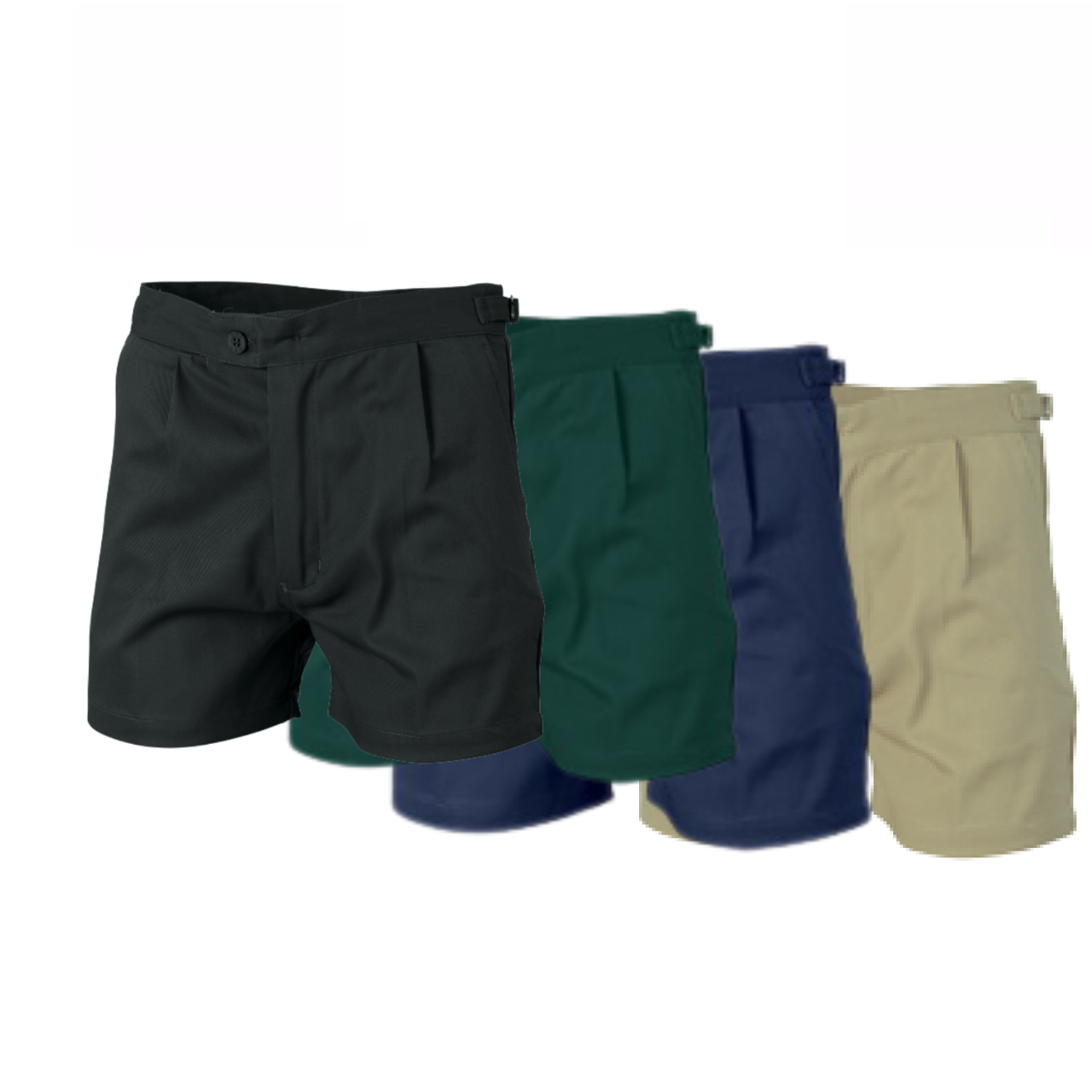 DNC Workwear Men Cotton Drill Utility Short Comfortable  Tough Pant Work 3301- Bannav S Bannav LLC