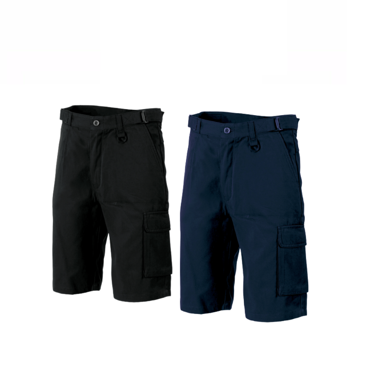 DNC Workwear Men Hero Air Flow Duck Weave Cargo Shorts Summer Comfort Work 3331- Bannav S Bannav LLC