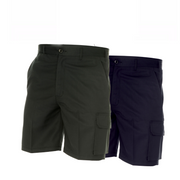 DNC Workwear Men Permanent Press Cargo shorts Tough Summer Short Work 4503- Bannav S Bannav LLC