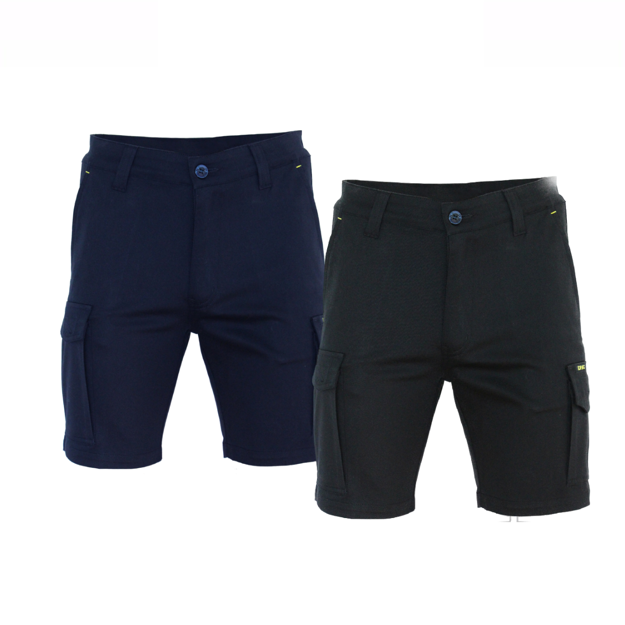 DNC Workwear Men SlimFlex Cargo Shorts Comfortable Tough Pant Work 3364- Bannav S Bannav LLC