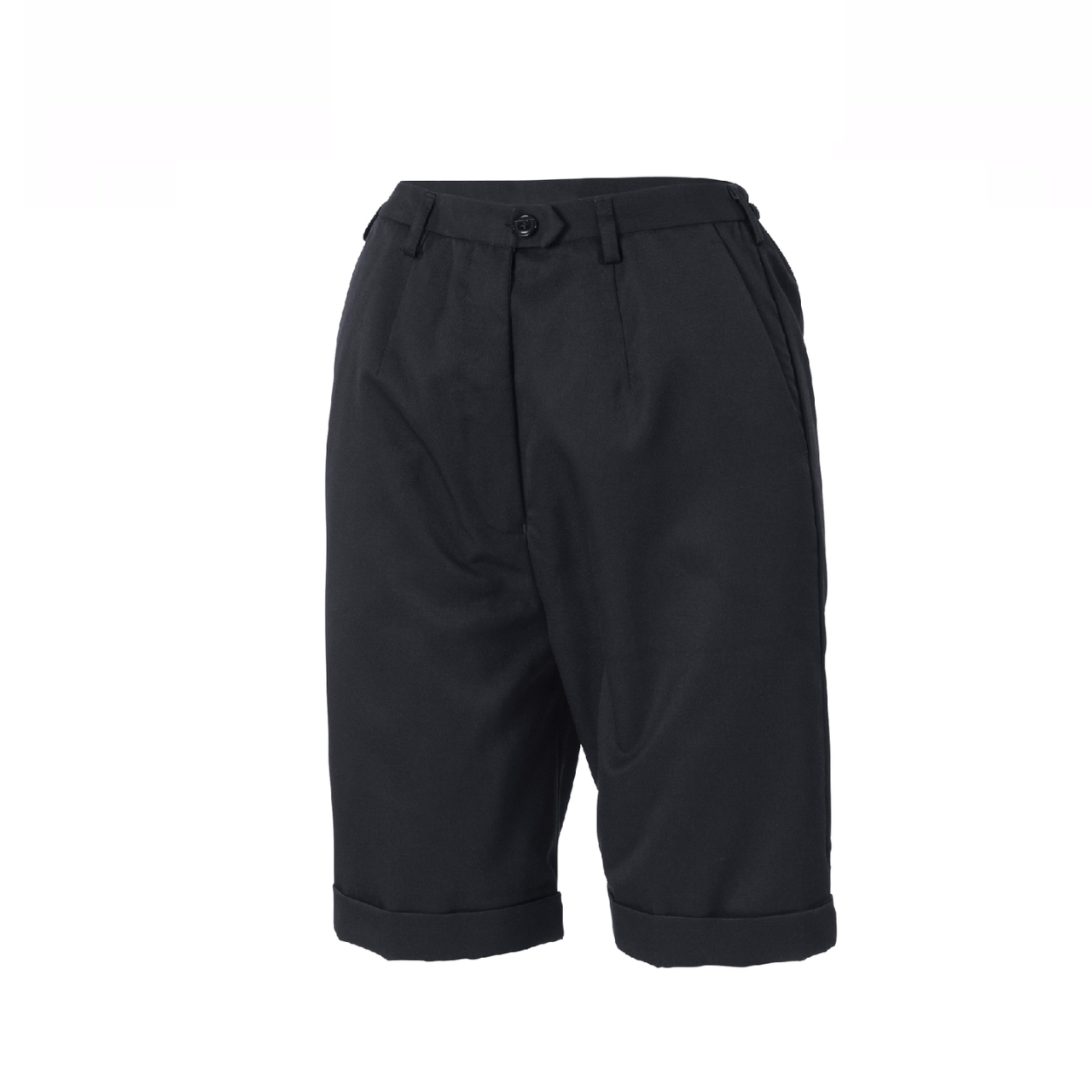 DNC Womens Ladies P/V Flat Front Short Stretch Waistband Short Tailored Fit 4551- Bannav S Bannav LLC