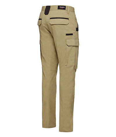 KingGee Mens Tradies Stretch Cargo Pants Durable Cotton Tough Safety Work K69860- Bannav S Bannav LLC