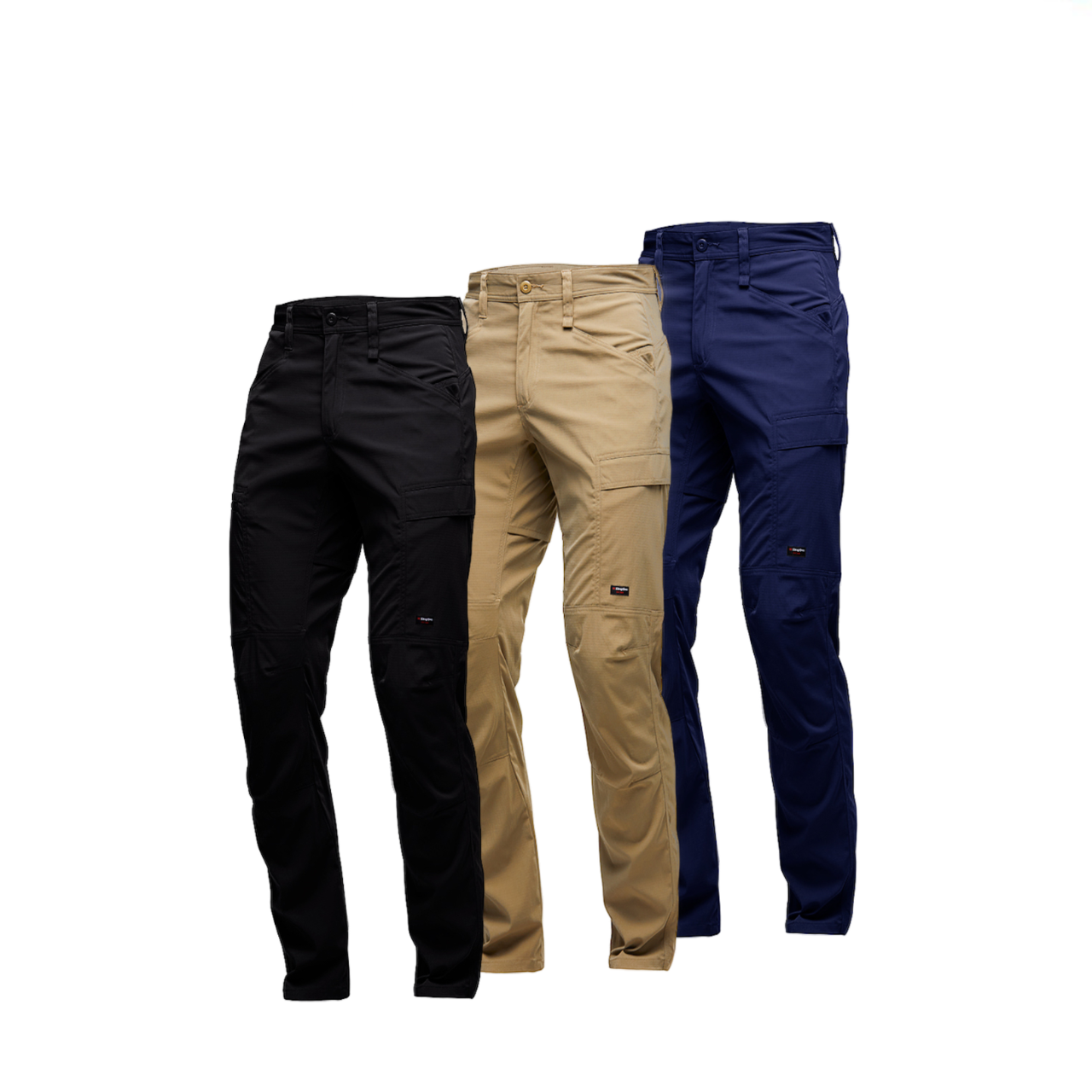 KingGee Mens KingGee Drycool Pant Stretch Ripstop Work Safety Breathable K13007- Bannav S Bannav LLC