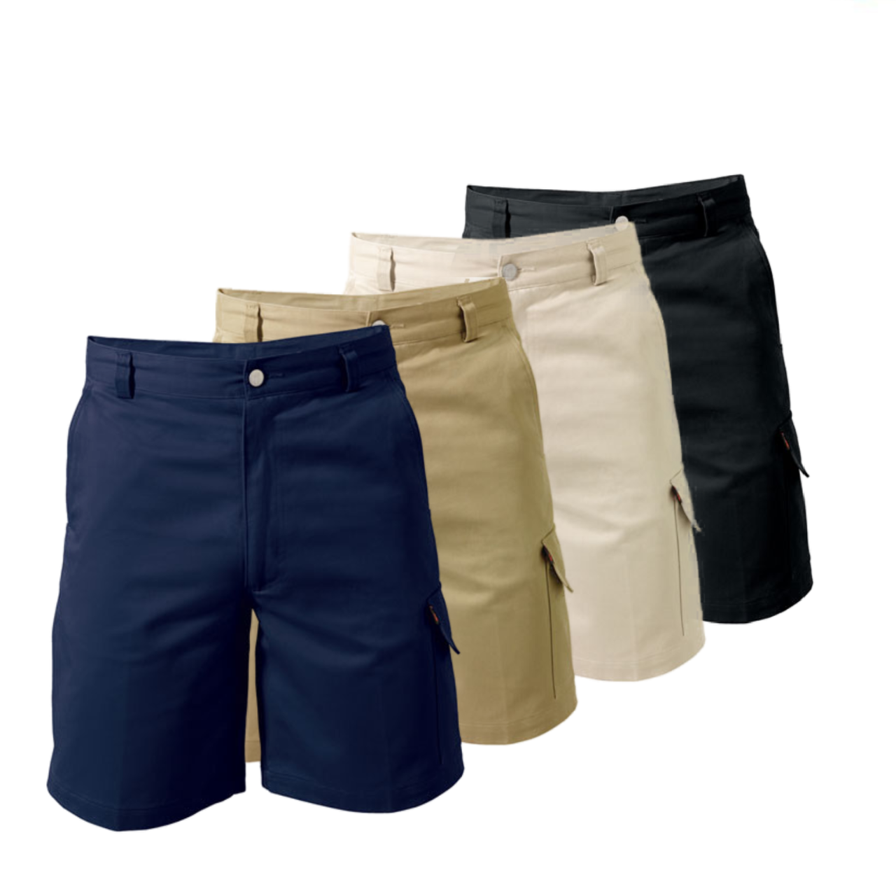 KingGee Mens New G'S Workers Short Work Shorts Cargo Pockets Repels Water K17100- Bannav S Bannav LLC