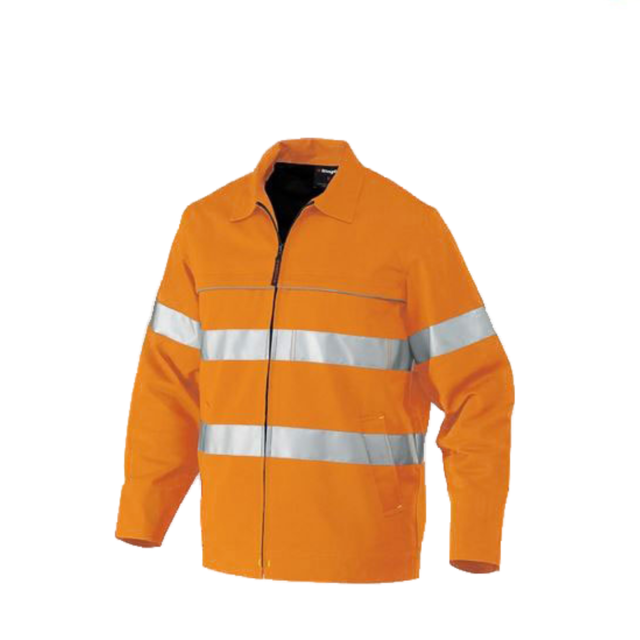 KingGee Mens Reflective Nano-Tex Hi-Vis Heavy Duty Cotton Jacket Work K55805- Bannav S Bannav LLC