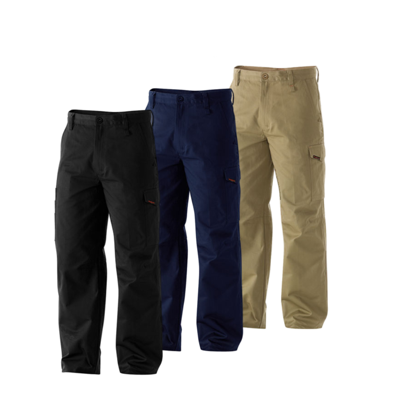 KingGee Mens Workcool Pants Modern Fit Cargo Tough Work Comfort Safety K13800- Bannav S Bannav LLC