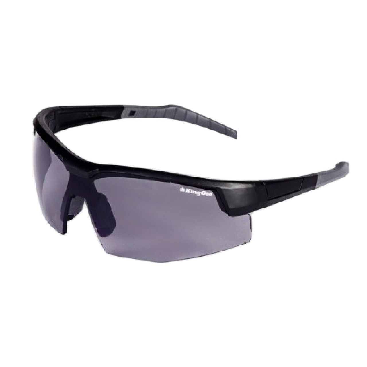KingGee Unisex Combat Smoke Work Safety Glasses Mat Black K99066- Bannav S Bannav LLC