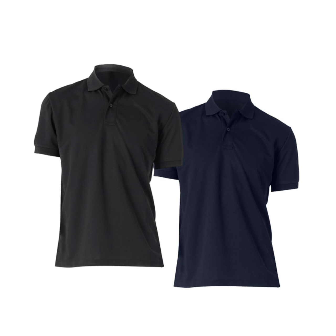 NNT Men Cool Plus Classic Fit Polo Shirt Short Sleeve Two Button Business CATD0A- Bannav S Bannav LLC
