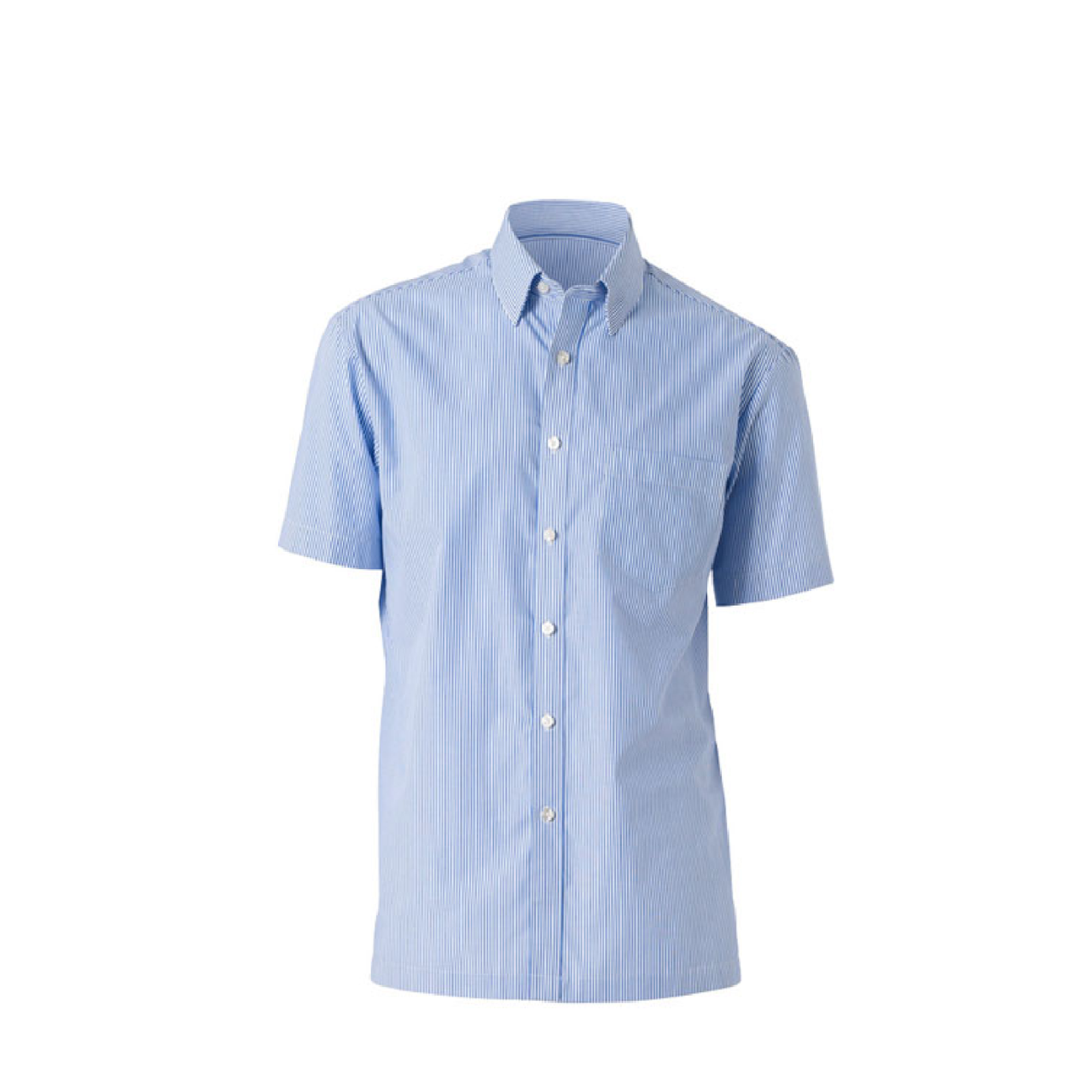 NNT Mens Cotton Shirt Formal Stripe Long Sleeve Cutaway Collar Business CATD77- Bannav S Bannav LLC