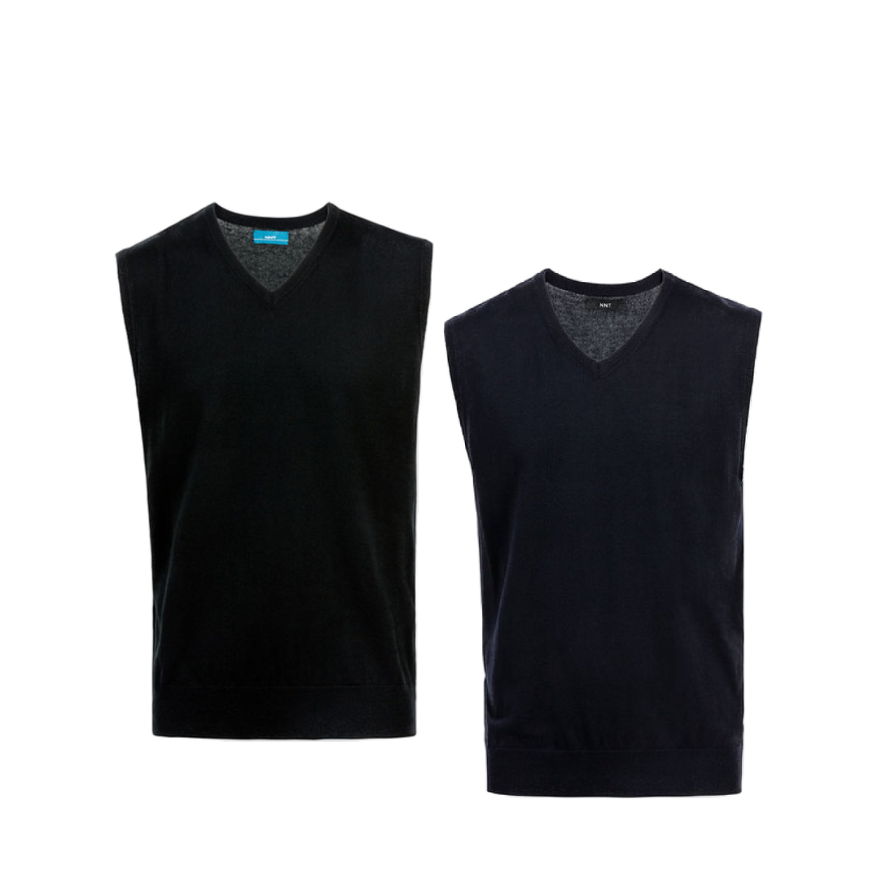 NNT Mens Fashioned Knit Jacket V-Neck Winter Warm Comfort Sleeveless Vest CATF24- Bannav S Bannav LLC