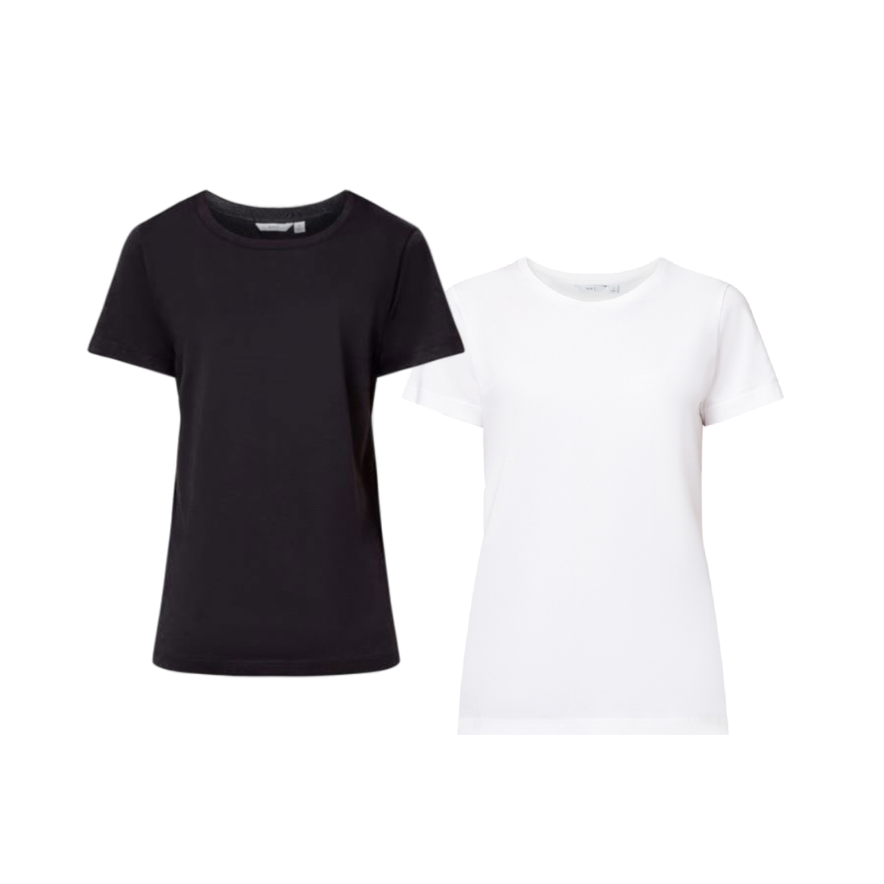 NNT Womens Formal Short Sleeve Crew Neck Tee Classic Fit Cotton Stretch CATUDM- Bannav S Bannav LLC