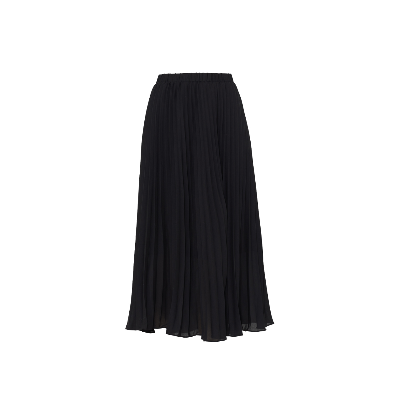 NNT Womens Formal Soft Georgette Pleated Midi Skirt Relaxed Fit Business CAT2R2- Bannav S Bannav LLC