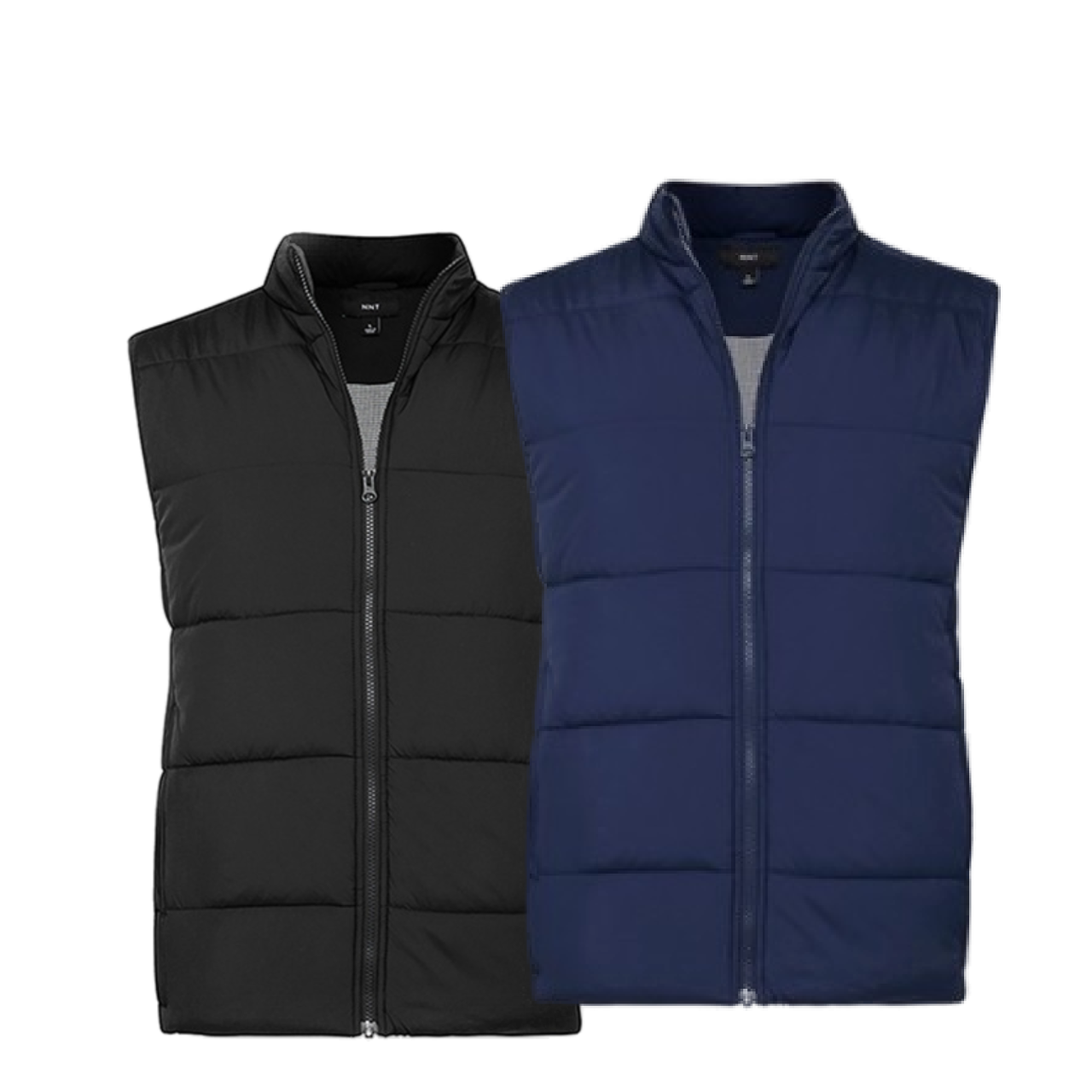 NNT Mens Puffer Jacket Zip Neck Winter Warm Comfy Sleeveless Vest CATF2A- Bannav S Bannav LLC