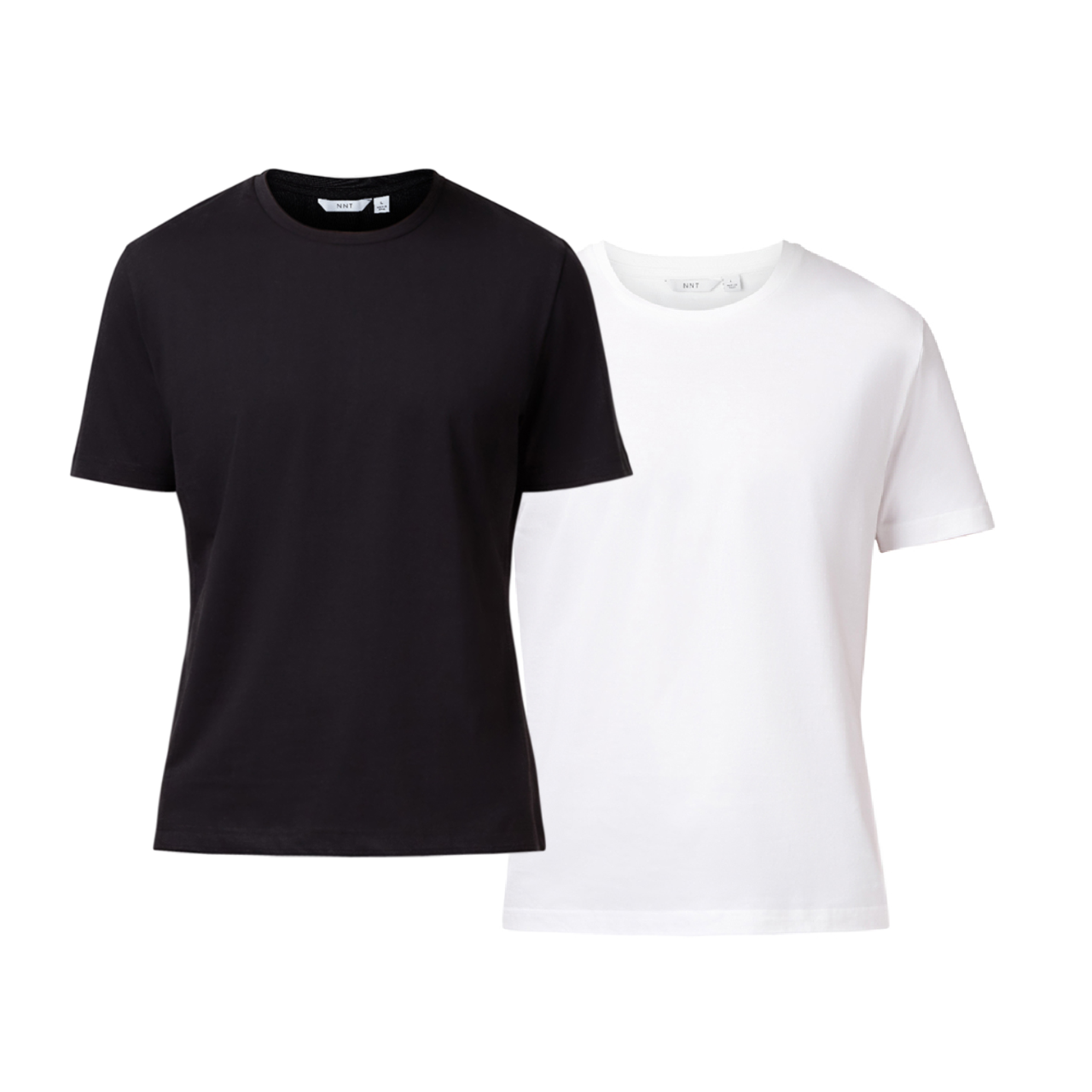 NNT Mens Short Sleeve Crew Neck Tee Cotton Classic Fit Comfortable Shirt CATJ8W- Bannav S Bannav LLC
