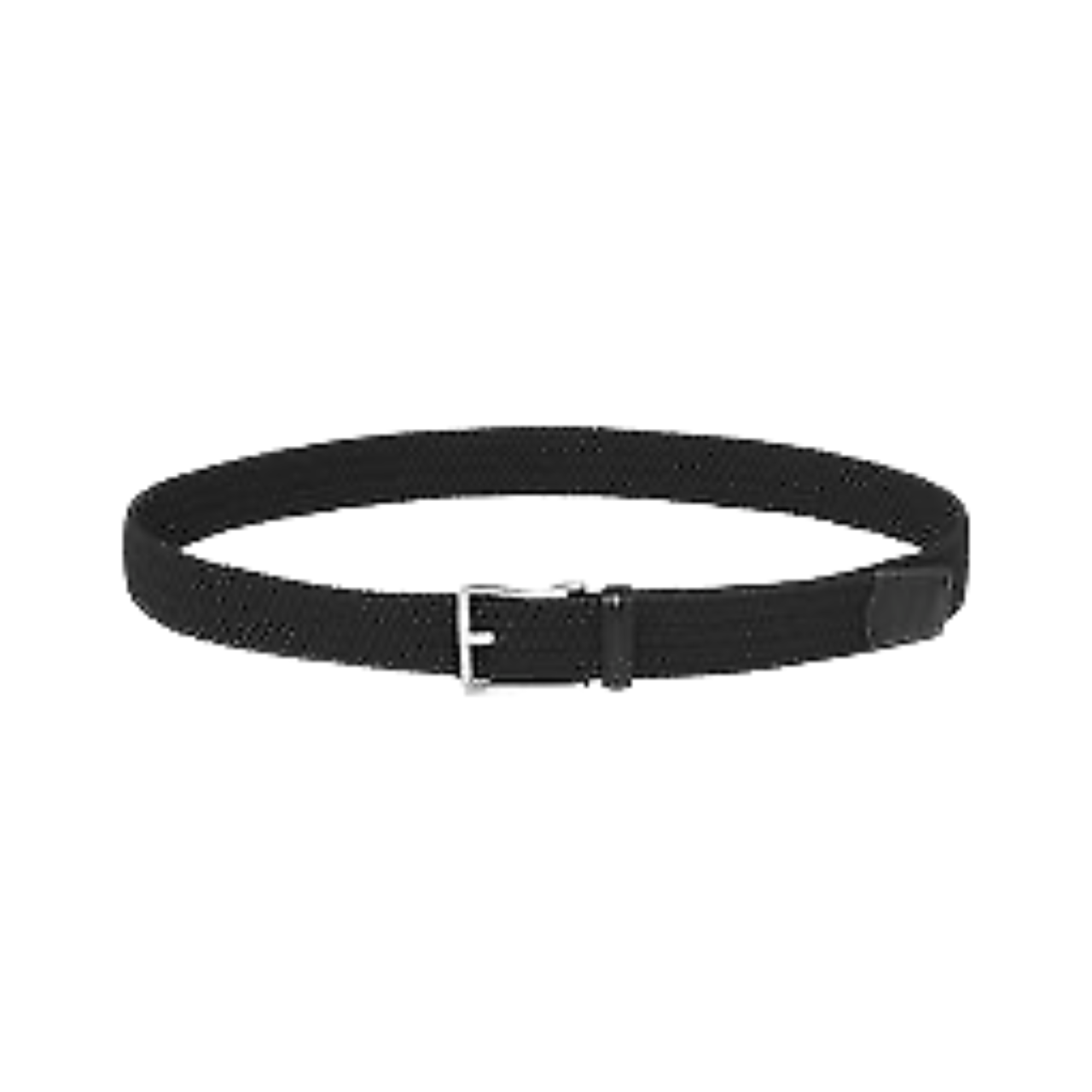 NNT Mens Stretch Belt Metal Buckle Fastening Leather Webbing Belt CATAS4- Bannav S Bannav LLC
