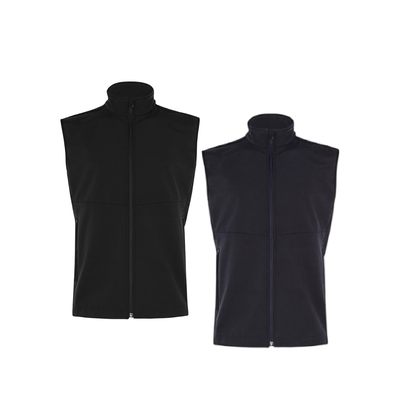 NNT Mens Bonded Fleece Jacket Zip Neck Winter Warm Comfy Sleeveless Vest CATF2A- Bannav S Bannav LLC