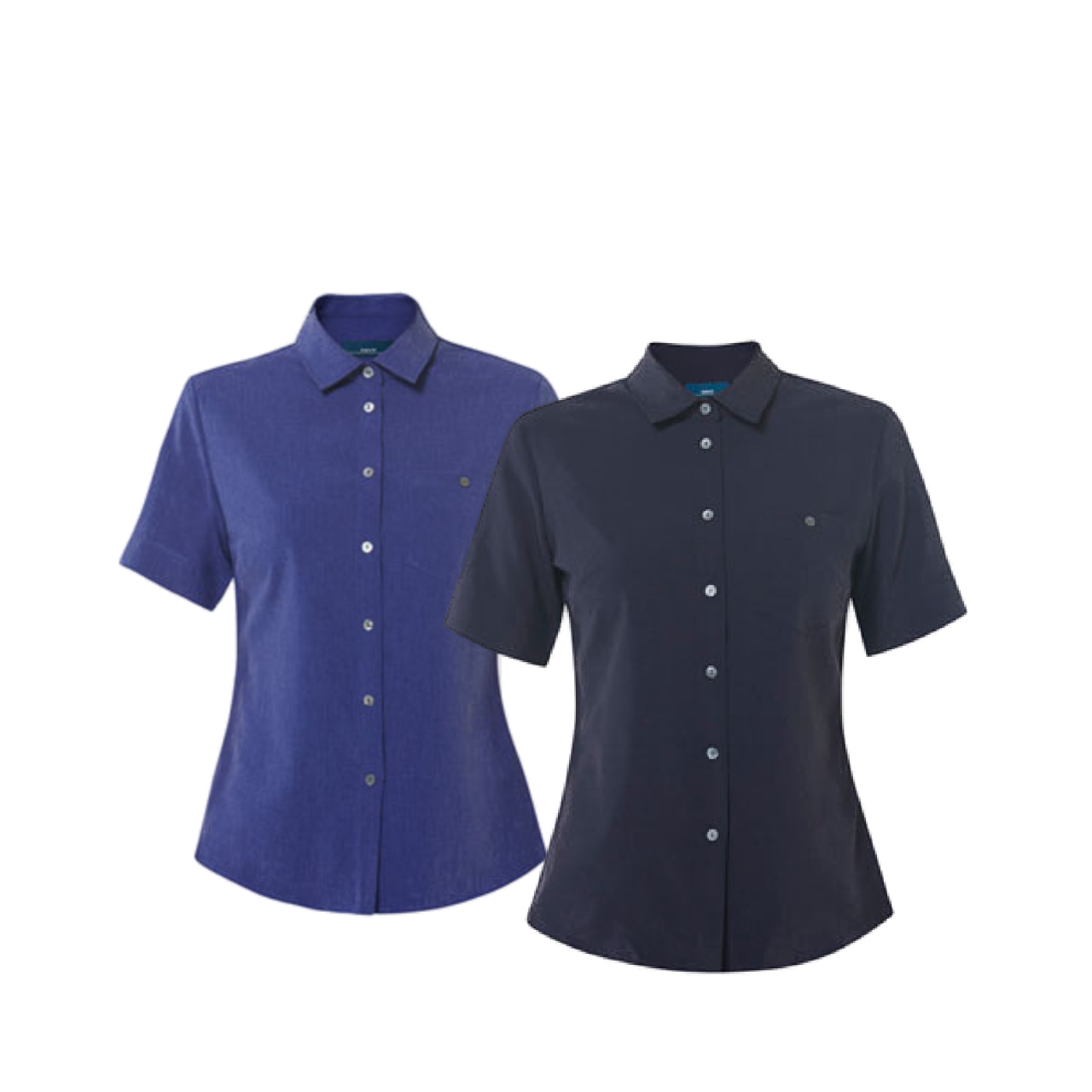 NNT Womens Polylin Short Sleeve Action BK Action BK Shirt Fitted Style CATU2U- Bannav S Bannav LLC