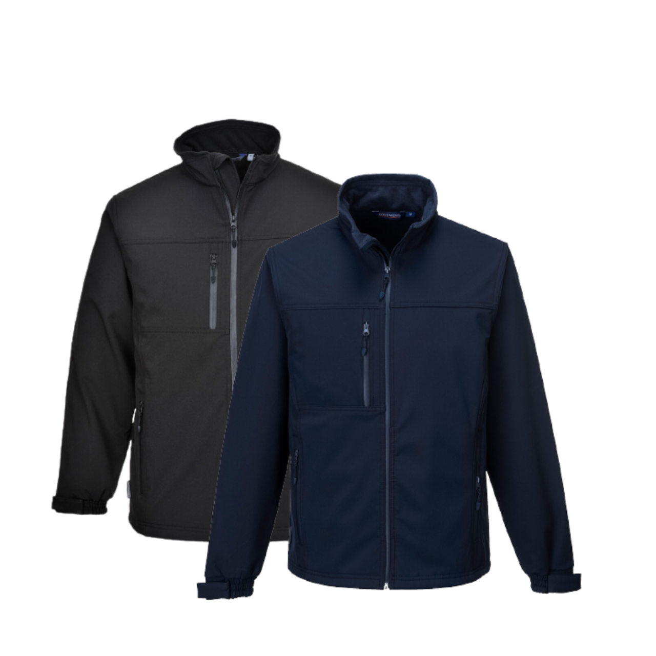 Portwest Mens Softshell Jacket (3L) Waterproof Full Zip Breathable Jacket TK50- Bannav S Bannav LLC