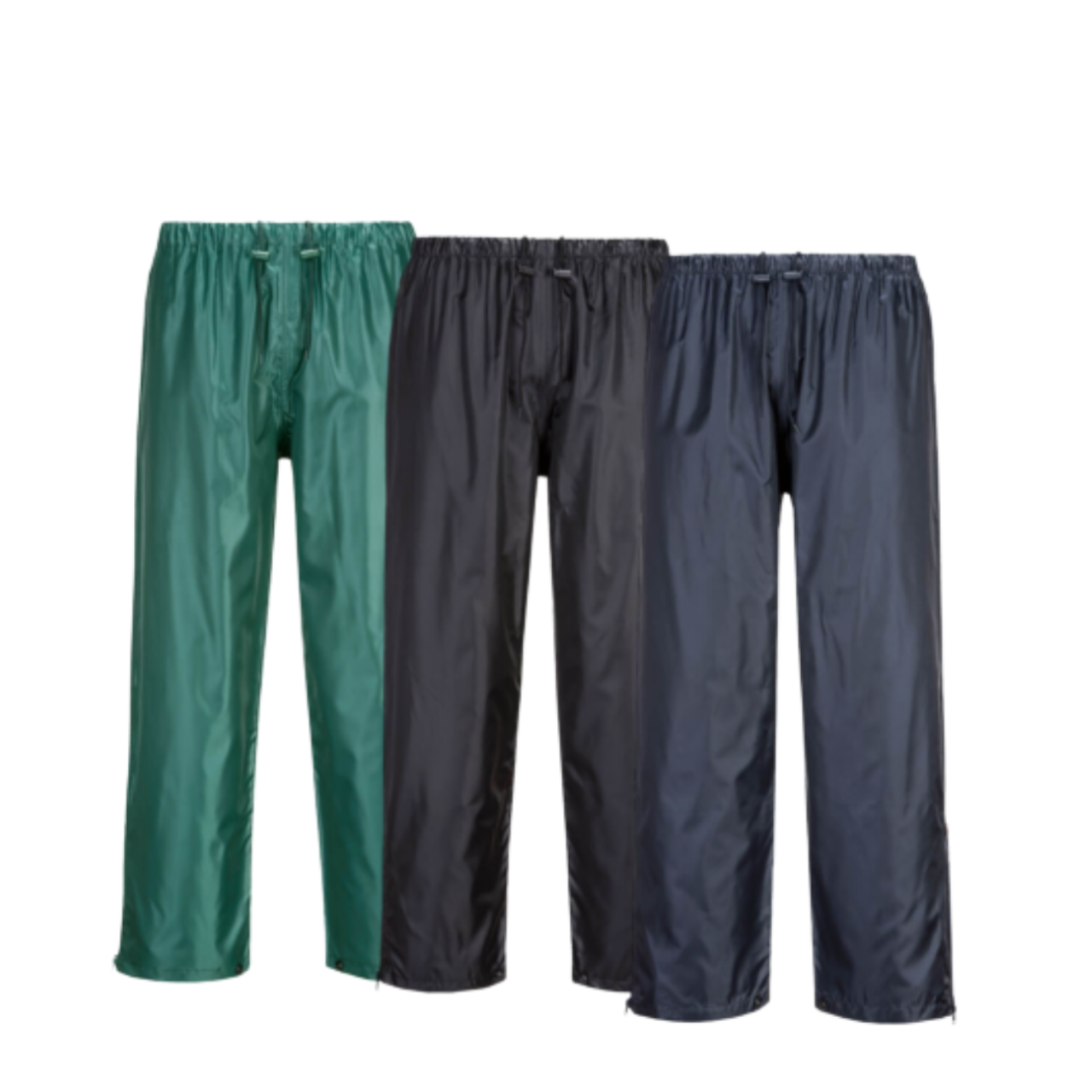 Portwest Mens Wet Weather Leisure Pants Oxford Waterproof Elastic Waist MP205- Bannav S Bannav LLC