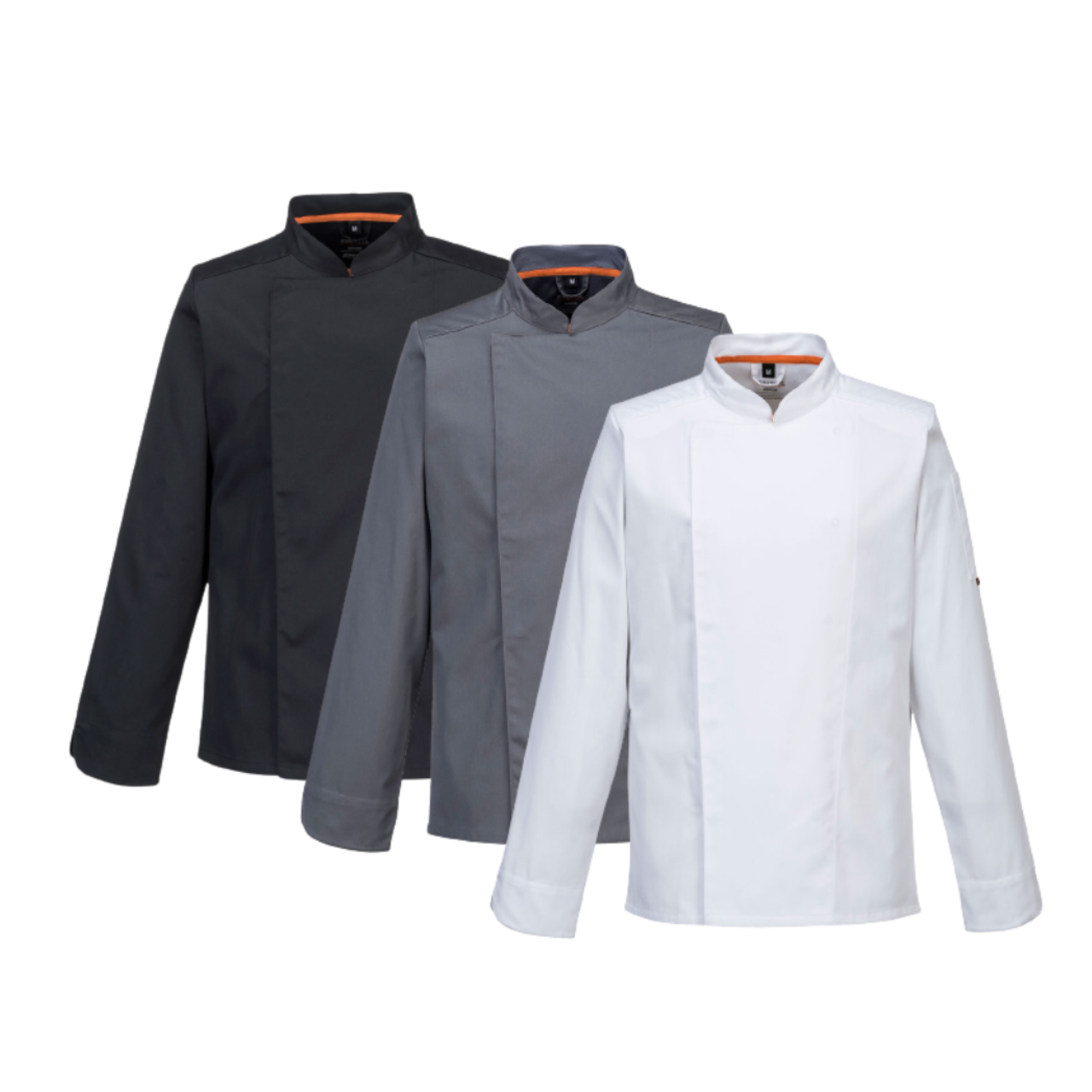 Portwest MeshAir Pro Jacket L/S Lighweight Slim Fit Chef Jacket Comfy C838- Bannav S Bannav LLC