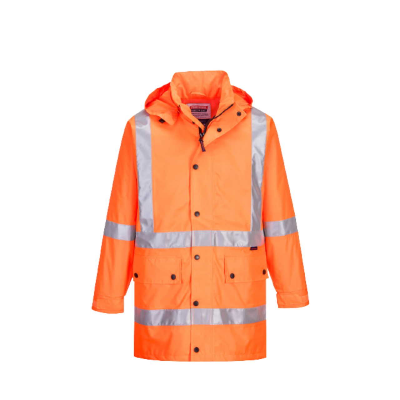 Portwest Max Rain Jacket with Cross Back Tape Reflective Work Safety MX306- Bannav S Bannav LLC
