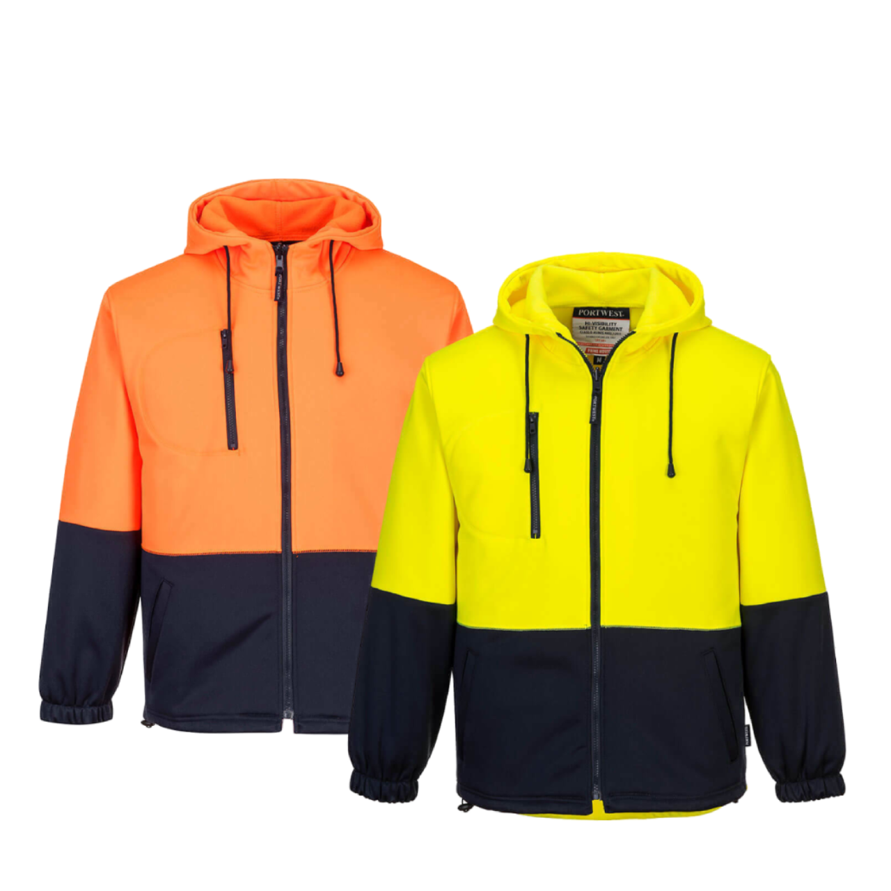 Portwest Men Water Repellent Hoodie Comfortable Work Safety Drawcord Hood MH317- Bannav S Bannav LLC
