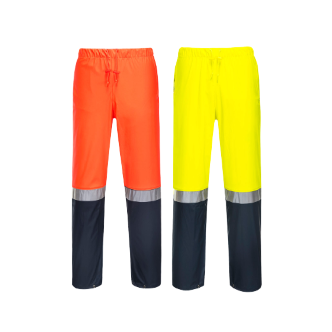 Portwest Mens Huski Farmers Hi-Vis Pants Reflective Work Safety Tapped K8101- Bannav S Bannav LLC