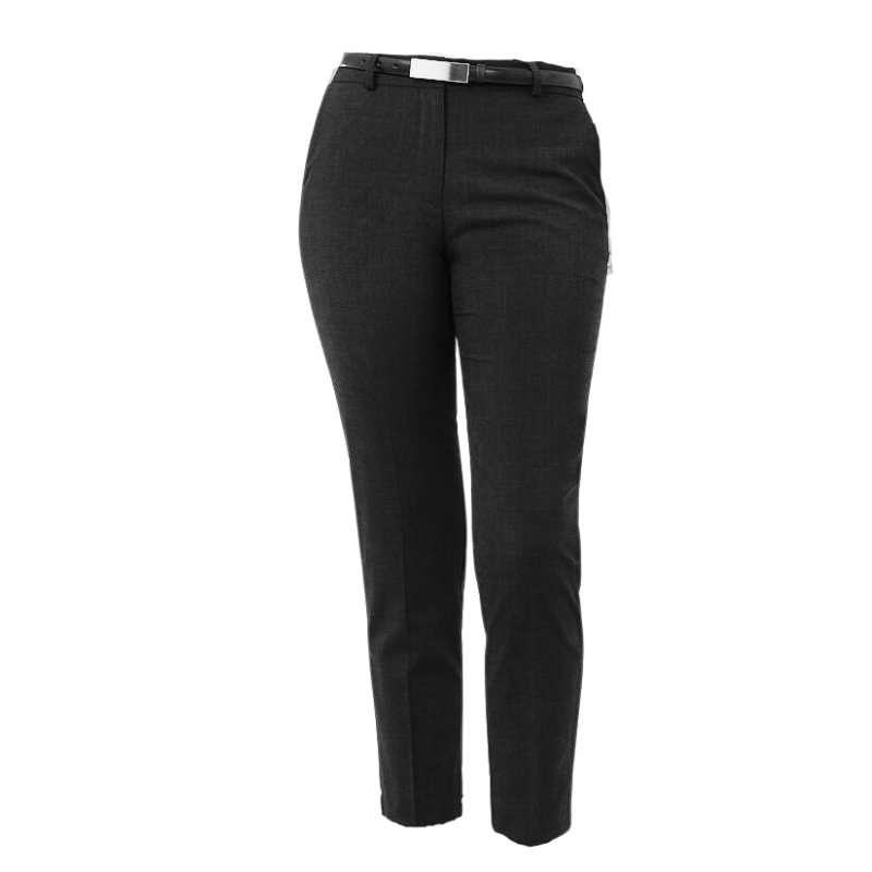 NNT Womens P/V Stretch Wool Blend Slimline Pant Straight Waistband CAT3HR- Bannav S Bannav LLC