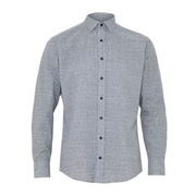NNT Mens Avignon Abstract Stripe Long Sleeve Shirt Casual Fit Business CATJDC- Bannav S Bannav LLC